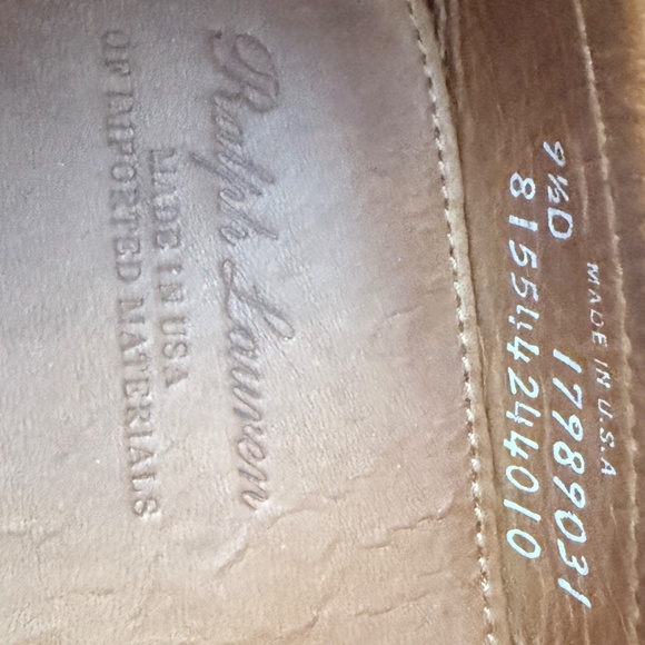 Ralph Lauren’s heritage footwear line — made in the U.S.A (not Polo Ralph Lauren - Picture 4 of 7